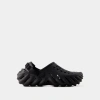 Crocs Womens  Echo Clogs In Black