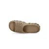 Crocs Echo Slide Men's Slippers Tumbleweed Green In Brown
