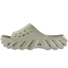 Crocs Echo Slide Sandals In Grey