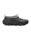Crocs Black Rubber Echo Storm Slip Ons In Midnight