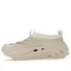 Crocs Ivory Rubber Echo Storm Slip Ons In Multi