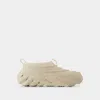 Crocs Ivory Rubber Echo Storm Slip Ons