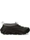 Crocs Black Rubber Echo Storm Slip Ons In Black