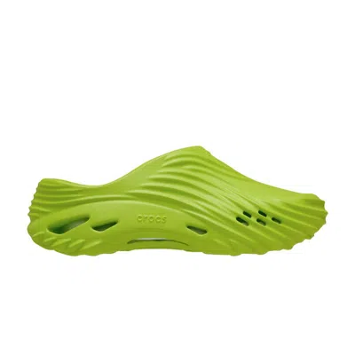 Pre-owned Crocs Echo Wave 'lime Punch' In Green