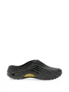Crocs Echo Wave Mules In Black