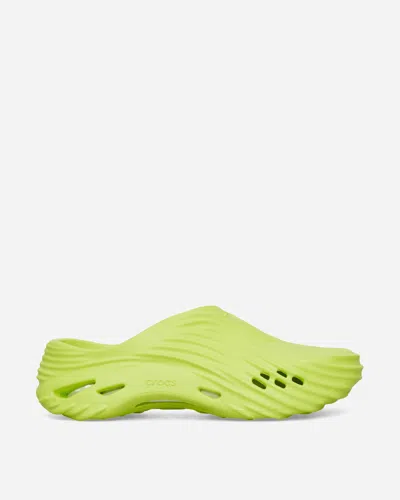 Crocs Echo Wave Mules Lime Punch