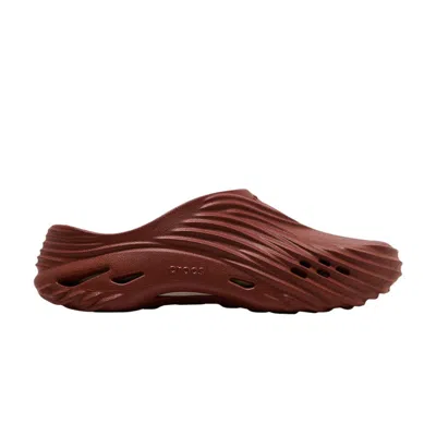 Pre-owned Crocs Echo Wave 'rust' In Brown