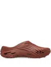 Crocs Echo Wave "rust" Sandals In Brown