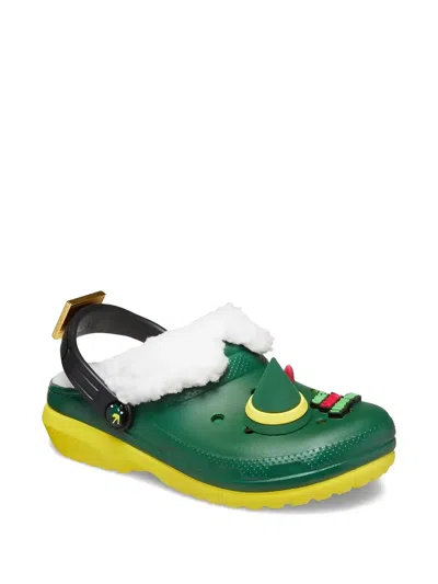 Crocs Kids' Elf Hat-embellishment Clogs In Multi