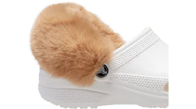 Crocs Faux Fur Backstrap Cover Scrunchie 2 Pack