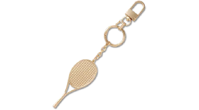 Crocs Favorite Icons Bag Charm In Gold