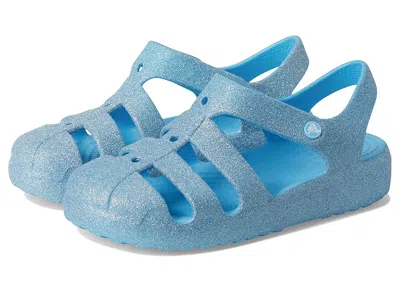 Crocs Classic Fisherman Sandals (toddler) Kid's Shoes Tinted Glass : 9 Toddler M, Synthetic In Multi