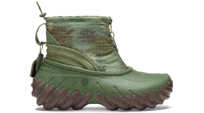 Crocs Fl X  Echo Boot In Army Green