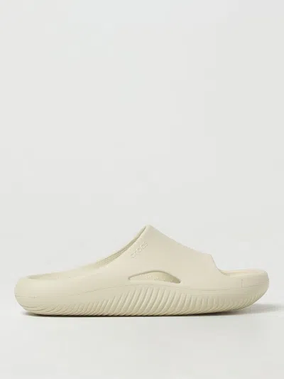 Crocs Flat Sandals  Woman In White
