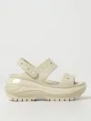 Crocs Flat Sandals  Woman In White