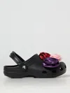 Crocs Classic Rosette Sandals In Black