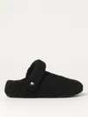 Crocs Classic Cozzzy Faux Fur Slipper Clog In Black