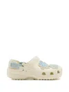 FLOWER-PATCH TOUCH-STRAP CLOGS