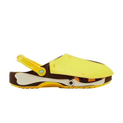 Pre-owned Crocs Fortnite X Classic Clog 'peely' In Yellow
