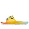 Crocs Free & Easy X Classic Slide 'sunset' In Yellow