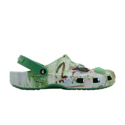 Pre-owned Crocs Futura Laboratories X Classic Clog 'green Ivy'