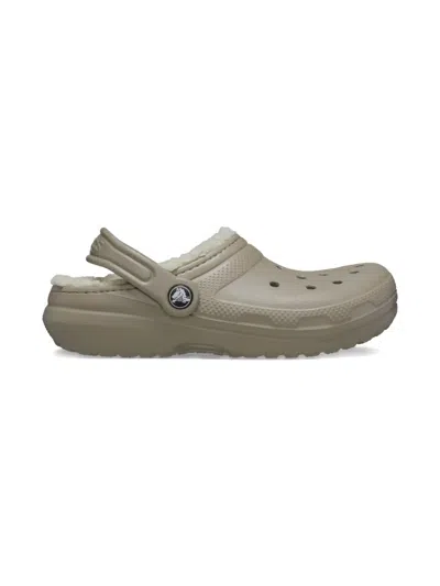 CROCS FUZZY-LINED CLOGS