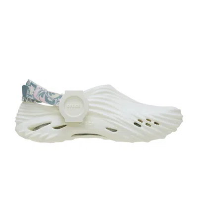 Pre-owned Crocs G-shock X Echo Wave 'glow In The Dark' | White | Men's Size 11