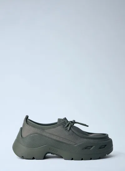 Crocs Gallery Shoe Tech Sneakers In Green