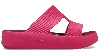 Crocs Getaway Groove Platform H-strap In Dragon Fruit