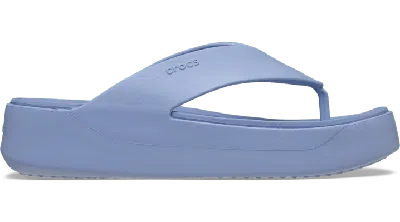 Crocs Getaway Platform Flip In Blue