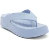 Crocs Getaway Platform Flip Flop In Blue