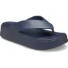 Crocs Getaway Platform Flip Flop In Blue