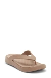 Crocs Getaway Platform Flip Flop In Brown