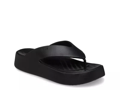 Crocs Getaway Platform Sandal In Black