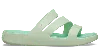Crocs Getaway Strappy Slide Sandal In Jade Tint