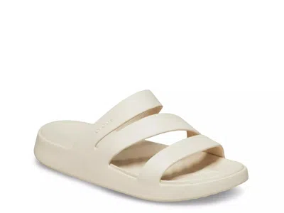 Crocs Getaway Strappy Sandal In Neutral