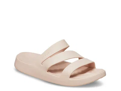 Crocs Getaway Strappy Sandal In Pink
