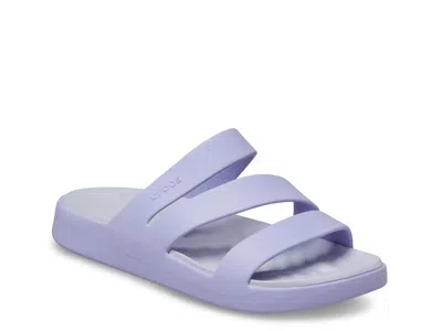 Crocs Getaway Strappy Sandal In Purple