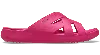 Crocs Getaway Weave Slide In Dragon Fruit