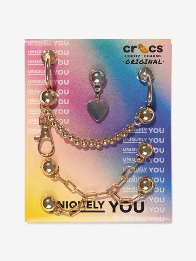 Crocs Babies'  Girls Cool Festival Jibbitz™ Charm 5 Pack In Multicoloured