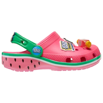 Crocs Kids' Girls  Classic Clogs In Black/green/pink