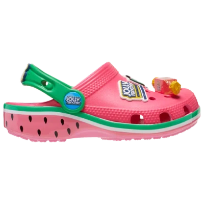 Crocs Kids' Girls Classic Clogs In Black/green/pink ModeSens