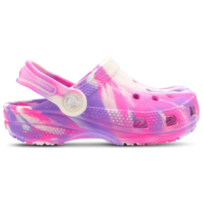 Crocs Kids' Girls  Classic Clogs In Multi/pink Crush/purple
