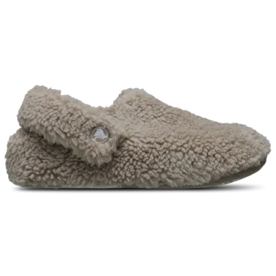 Crocs Kids' Girls  Classic Cozy Clogs In Brown