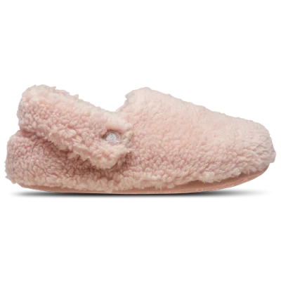 Crocs Kids' Girls  Classic Cozy Clogs In Pink
