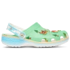 Crocs Big Kids Animal Crossing Classic Clog Sandals From Finish Line In Green