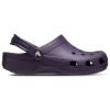 Crocs Classic Metallic Clog In Dark Iris/dark Iris