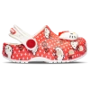 Crocs Girls   Classic Clogs Hello Kitty In Red/white