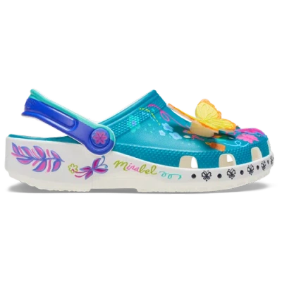 Crocs Kids' Girls  Mirabel Classic Clogs In Pink/yellow/teal