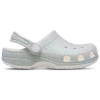 Crocs Kids' Girls Infant   Classic Iridescent Glitter Clogs In White